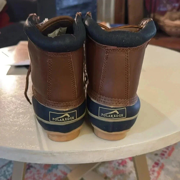 NWT Polar edge women’s snow boots blue and brown size 8 - Picture 4 of 7